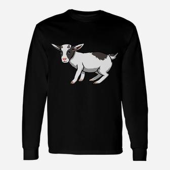 Cuddle My Goat Farm Animal Goat Unisex Long Sleeve | Crazezy UK