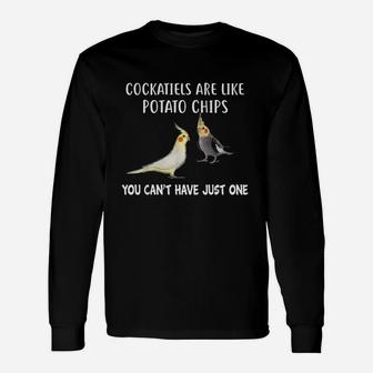Cute Cockatiel Cant Have One Unisex Long Sleeve | Crazezy DE