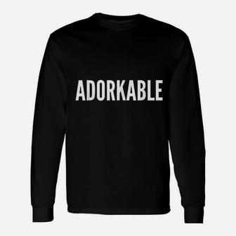 Cute Dork Long Sleeve T-Shirt - Thegiftio