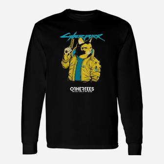 Cyberpurr Otherrees Your Daily Dose Of Pop Culture Long Sleeve T-Shirt - Monsterry