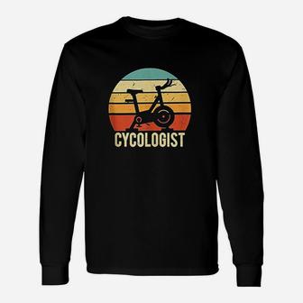 Cycologist Bike Rider Funny Spin Class Cyclist Gift Unisex Long Sleeve | Crazezy DE