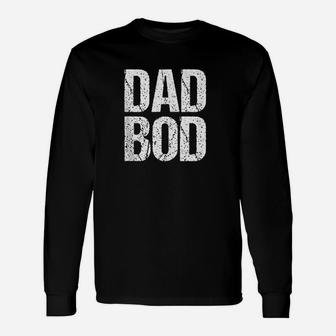 Dad Bod Gym Workout Cheat Day Long Sleeve T-Shirt - Thegiftio UK