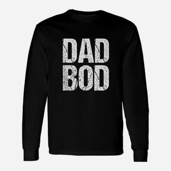 Dad Bod Gym Workout Cheat Day Long Sleeve T-Shirt - Thegiftio UK