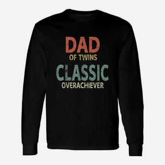 Dad Of Twins Unisex Long Sleeve | Crazezy