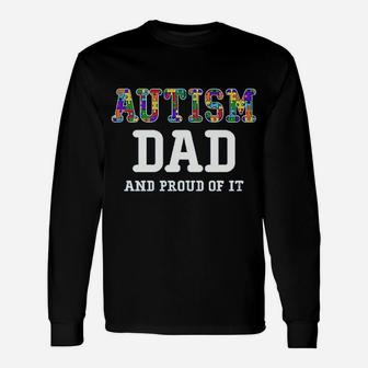 Dad Proud Awareness Unisex Long Sleeve | Crazezy DE