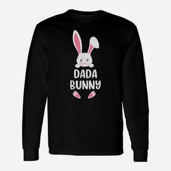 Dada Bunny Funny Matching Easter Bunny Egg Hunting Unisex Long Sleeve | Crazezy