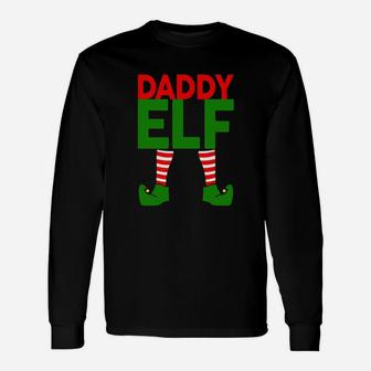 Daddy Elf Unisex Long Sleeve | Crazezy DE