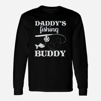 Daddys Fishing Buddy Unisex Long Sleeve | Crazezy DE