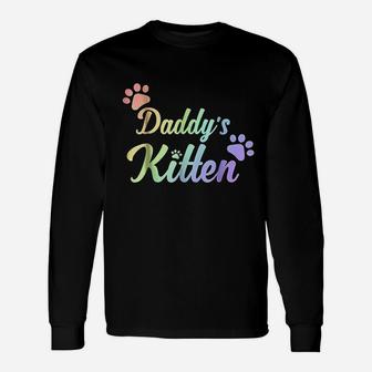 Daddys Kitten Unisex Long Sleeve | Crazezy