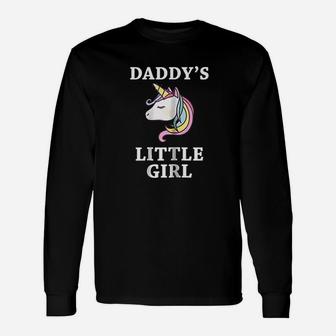 Daddys Little Girl Unisex Long Sleeve | Crazezy