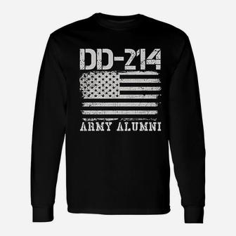 Dd214 Army Alumni Unisex Long Sleeve | Crazezy