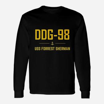 Ddg 98 Uss Forrest Sherman Unisex Long Sleeve | Crazezy DE