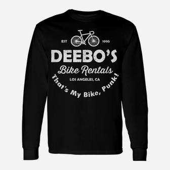Deebo's Bike Rentals Bike Rider Funny Gift T Shirt Unisex Long Sleeve | Crazezy