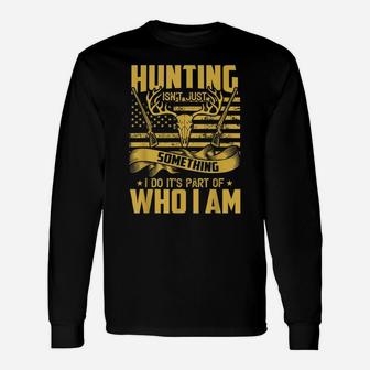 Deer Elk Buck Hunting Hunter Dad Gift Unisex Long Sleeve | Crazezy