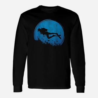 Diving Graphic For Divers Long Sleeve T-Shirt - Thegiftio