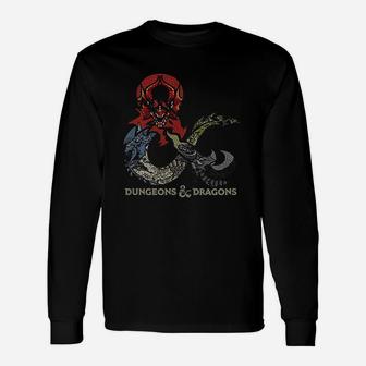 Dungeons Dragons Dragons In Dragons Long Sleeve T-Shirt - Thegiftio UK