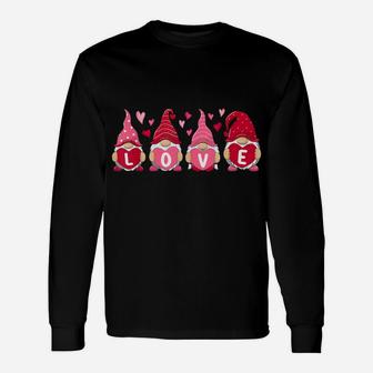 Dy Happy Valentines Day Gnome Couple Matching Gifts Love Unisex Long Sleeve | Crazezy