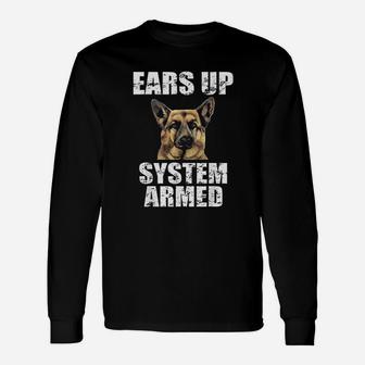 Ears Up System Armed Unisex Long Sleeve | Crazezy UK