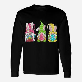 Easter Gnome Egg Hunting - Cute Bunny Easter Gnomes Unisex Long Sleeve | Crazezy AU