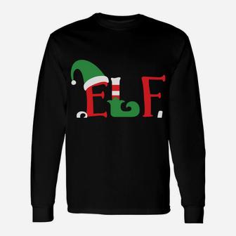 Elf Squad Funny Christmas Matching Top Unisex Long Sleeve | Crazezy UK