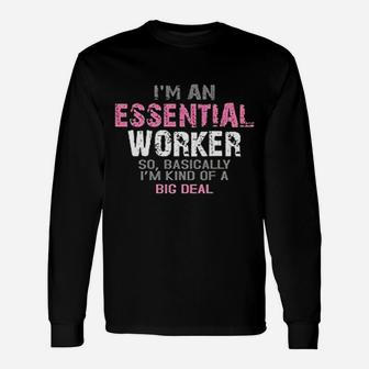 Essential Worker Unisex Long Sleeve | Crazezy