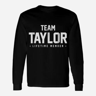 Family Reunion Shirt Team Taylor Matching Gift Unisex Long Sleeve | Crazezy DE