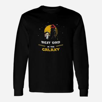Father And Daughter Best Dad In The Galaxy Unisex Long Sleeve | Crazezy AU