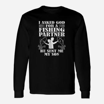 Father And Son Matching Fishing Partners For Life Son Unisex Long Sleeve | Crazezy