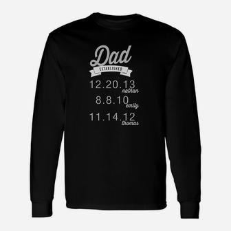 Father Day For Dad And Grandpa From Daughter Unisex Long Sleeve | Crazezy AU