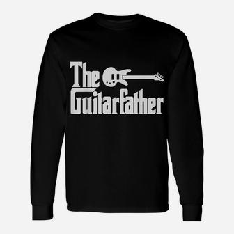 Fathers Day The Guitar-Father Musician Guitarist Dad Gift Unisex Long Sleeve | Crazezy CA