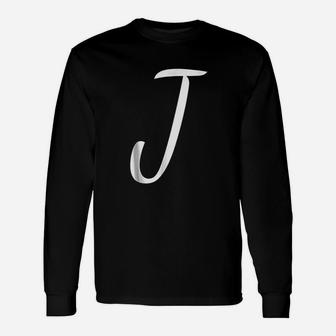 First Alphabet Of Name Is J Unisex Long Sleeve | Crazezy AU