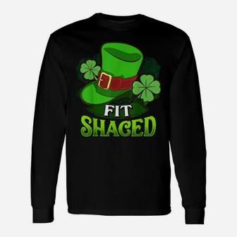 Fit Shaced Tshirt Funny St Patrick Day Shirt Irish Women Men Unisex Long Sleeve | Crazezy