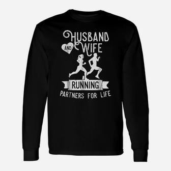 Fitness Running T Shirts - Matching Couples Workout Outfits Unisex Long Sleeve | Crazezy