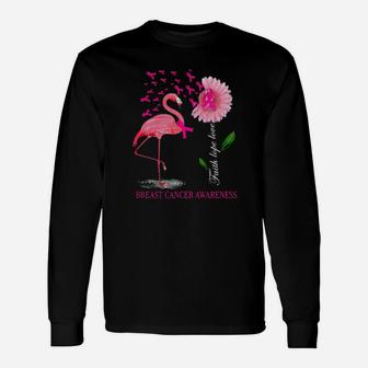 Flamingo Autism Long Sleeve T-Shirt - Monsterry