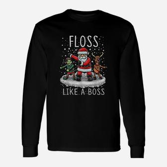 Floss Like A Boss Unisex Long Sleeve | Crazezy