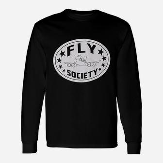 Fly Society Unisex Long Sleeve | Crazezy