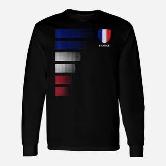 France Football Jersey - French Soccer National Team Unisex Long Sleeve | Crazezy