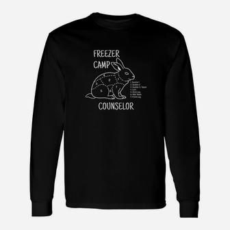 Freezer Camp Rabbit Meat Funny Homestead And Hunter Unisex Long Sleeve | Crazezy