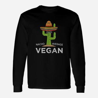 Fun Vegetarian Humor Gift Funny Veganism Meme Saying Vegan Unisex Long Sleeve | Crazezy CA