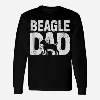 Funny Beagle Dad Dog Lover Beagle Father Dog Owner Unisex Long Sleeve | Crazezy DE