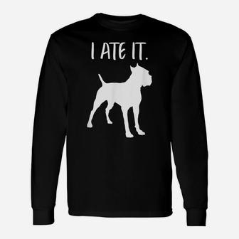 Funny Cane Corso Dog Dad Mom Owner Lover Unisex Long Sleeve | Crazezy