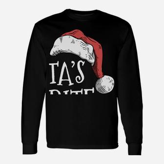 Funny Christmas Tee For Realtors Santa's Favorite Realtor Sweatshirt Unisex Long Sleeve | Crazezy