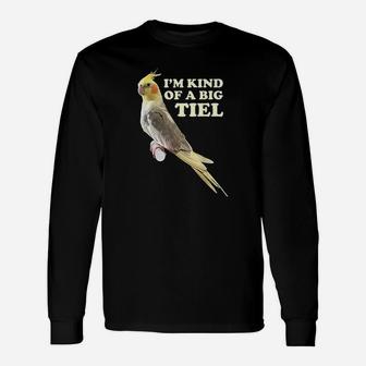 Funny Cute Cockatiel Gift For Women Men Parrot Lover Unisex Long Sleeve | Crazezy DE