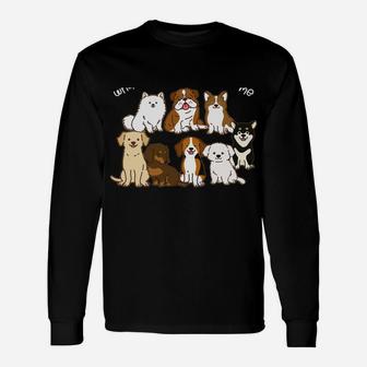 Funny Dog Lovers Don't Care What Anyone Thinks Of Me Except Unisex Long Sleeve | Crazezy AU