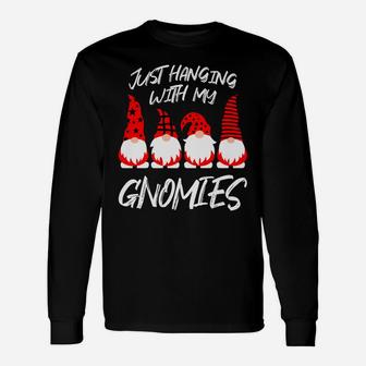 Funny Elves Christmas Gnomies Matching Family Pajama Costume Unisex Long Sleeve | Crazezy AU