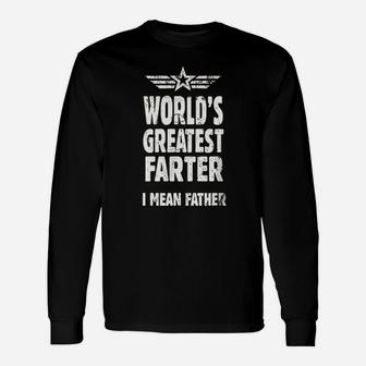 Funny Father Day Gift For Dad Hilrious Idea Papa Unisex Long Sleeve | Crazezy