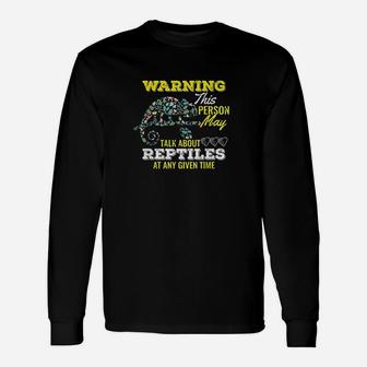 Funny Gift Idea For Reptile Lover Cute Trendy Unisex Long Sleeve | Crazezy AU