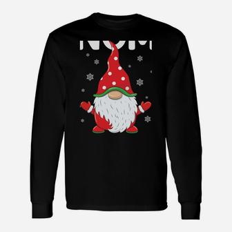 Funny Gnome Pajama Papa Gnome Xmas Cute Christmas Gnome Unisex Long Sleeve | Crazezy