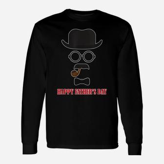 Funny Happy Parents Father's Day Father Men Dad Daddy Gift Unisex Long Sleeve | Crazezy CA