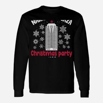 Funny-Nakatomi-Plaza Christmas Party Xmas Gifts Fun Holiday Unisex Long Sleeve | Crazezy AU